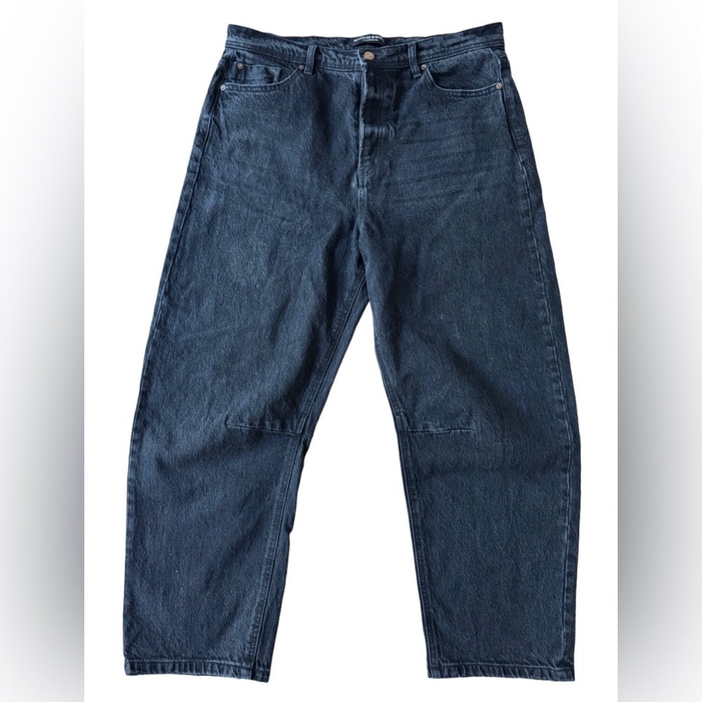 Scotch +& Soda Faded Black Barrel Jeans